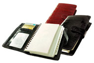 Italian Croco Leather Binders